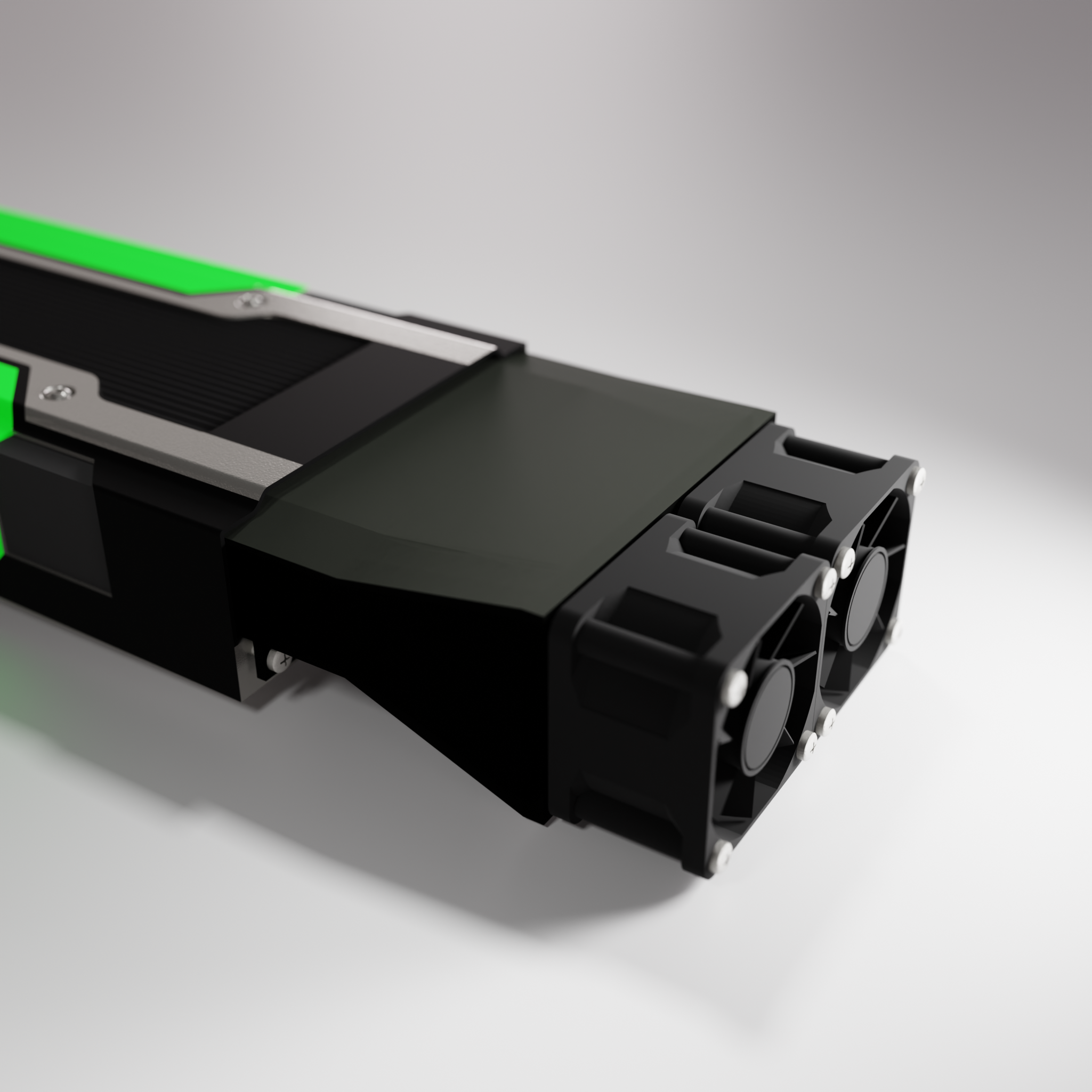 Nvidia Tesla Cooling Mounting Kit dual Fan M10 M40 P40 K80 P100 V100